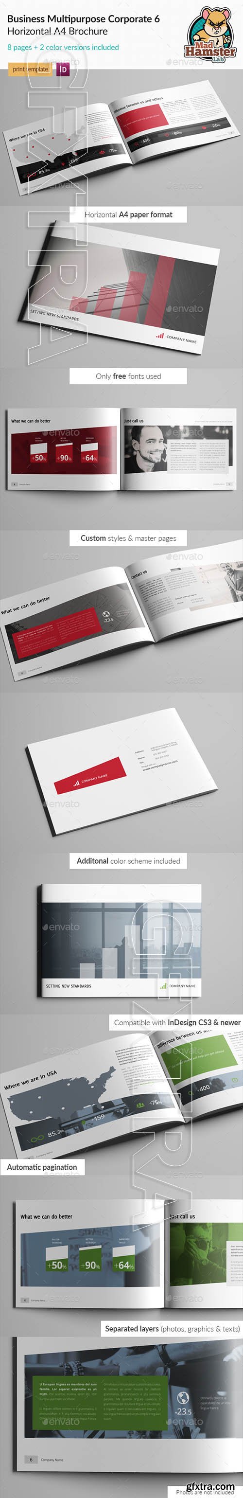 GraphicRiver - Business Corporate Multi-purpose A4 Brochure 6