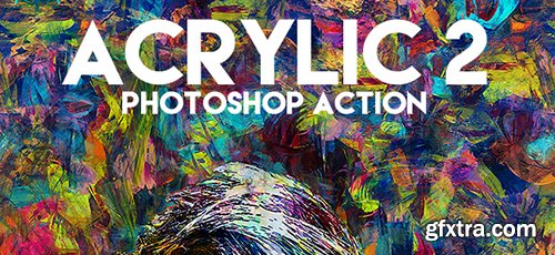 Graphicriver Acrylic 2 Photoshop Action 14550548