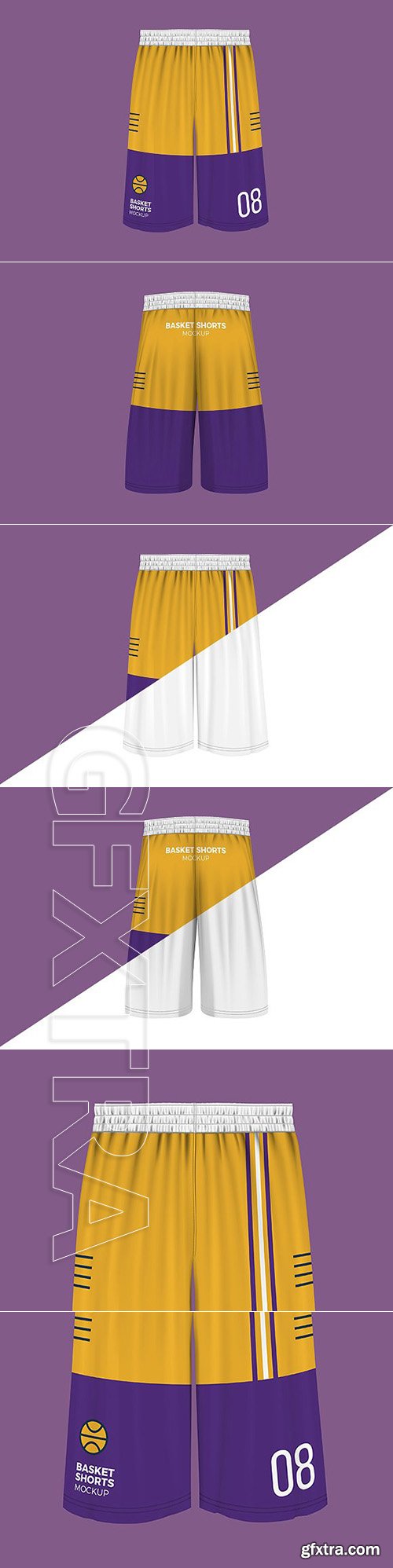 CreativeMarket - Basketball Shorts Mockup 1919668