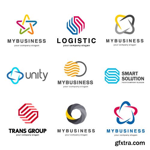 Vectors - Abstract Business Logotypes 77