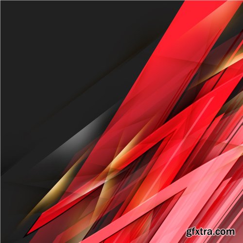 Vectors - Dark Geometric Backgrounds 23