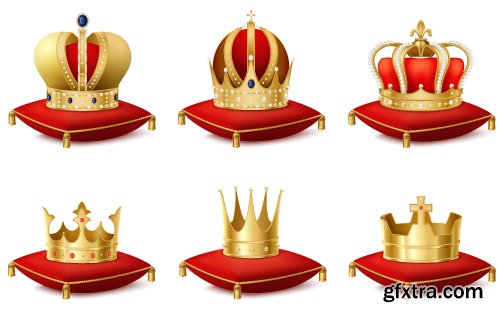 Vectors - Different Crowns Set 4