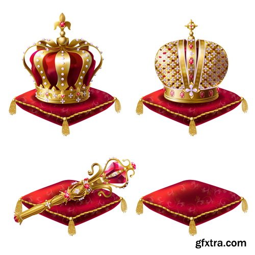 Vectors - Different Crowns Set 4