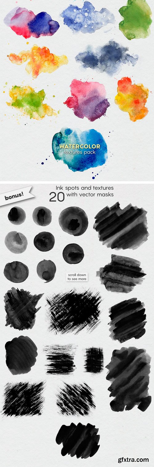 CM - New WATERCOLOR Textures Pack 1867093