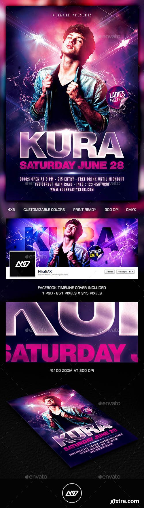 GR - Electro DJ Flyer Template 11102805