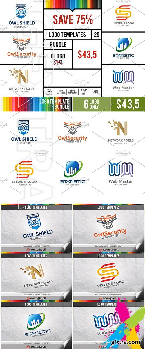 CreativeMarket - Logo Bundle 25 1932522