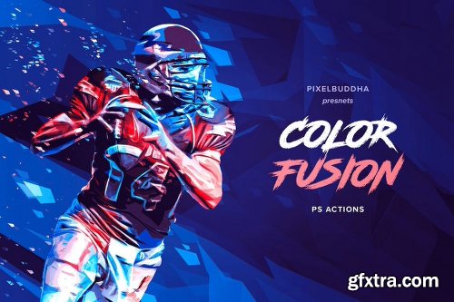 CreativeMarket Color Fusion Photoshop Actions 1747375