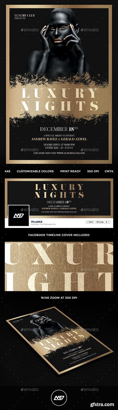 Graphicriver Luxury Nights Flyer 13544318