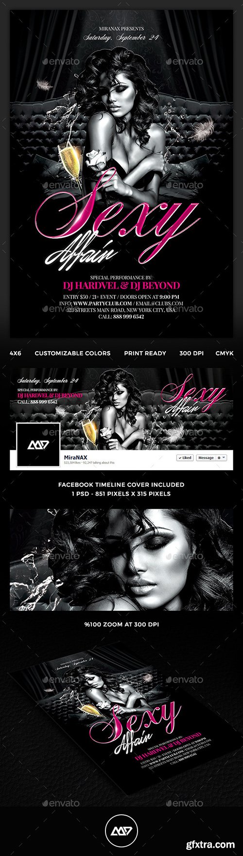 Graphicriver Sexy Girls Party Flyer 13013226