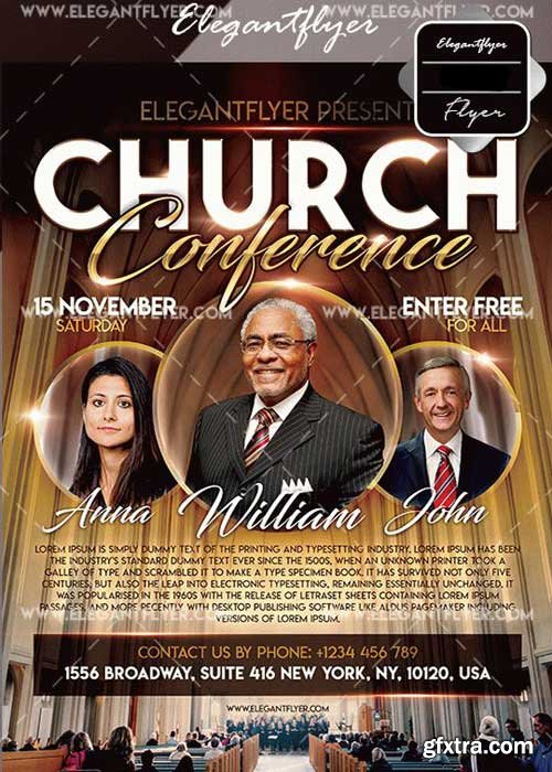 Church Conference V29 Flyer Template