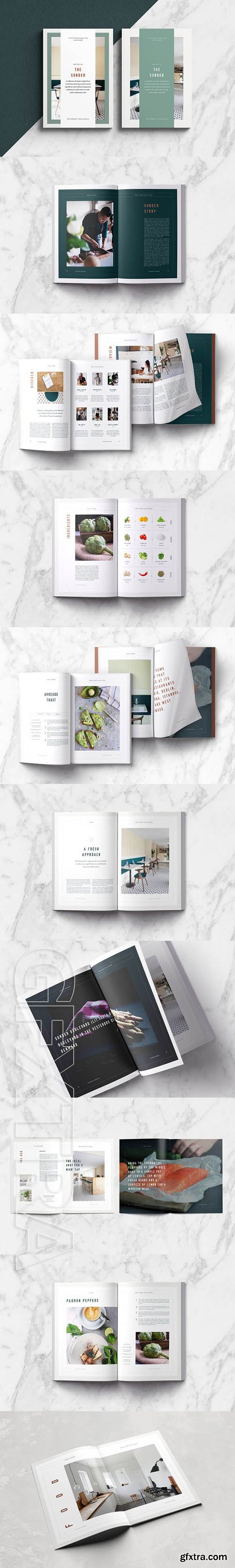 CreativeMarket - Sonder Cookbook Recipe Book 1935324