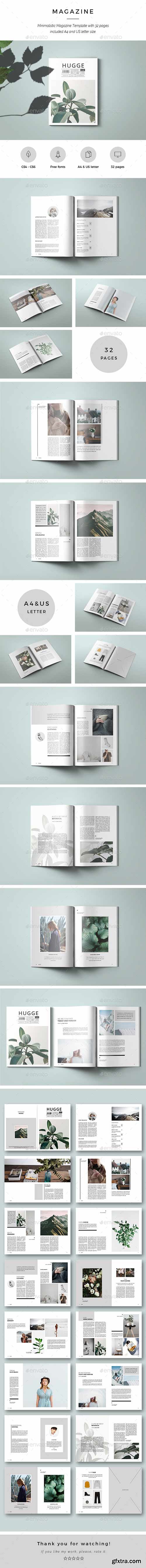 Graphicriver - Hugge Minimal Magazine 20773318