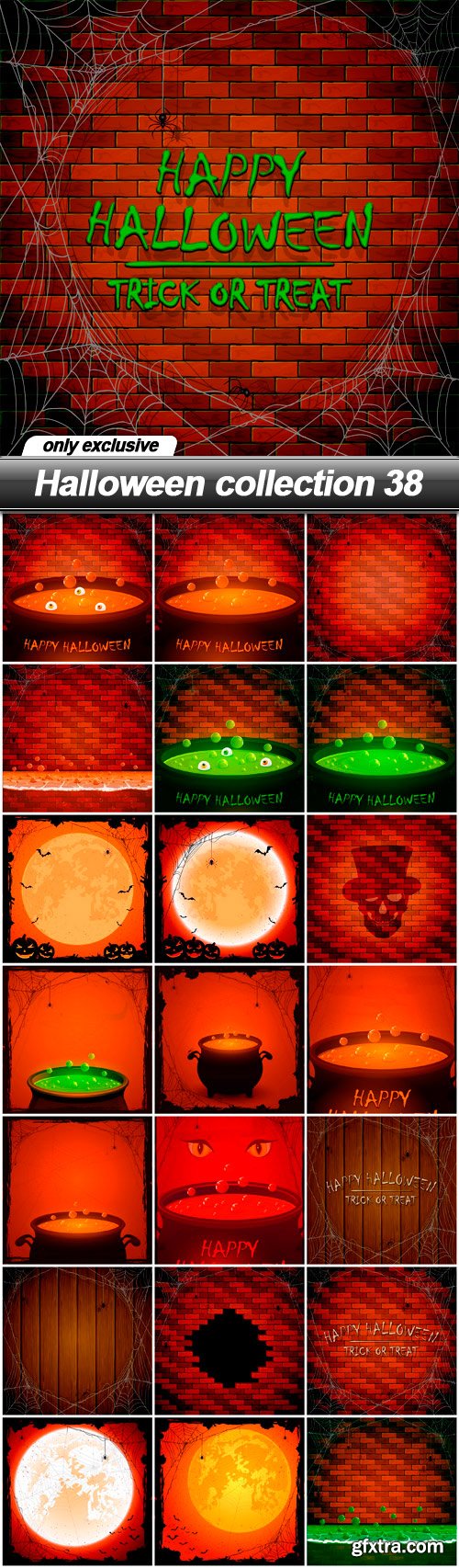 Halloween collection 38 - 22 EPS