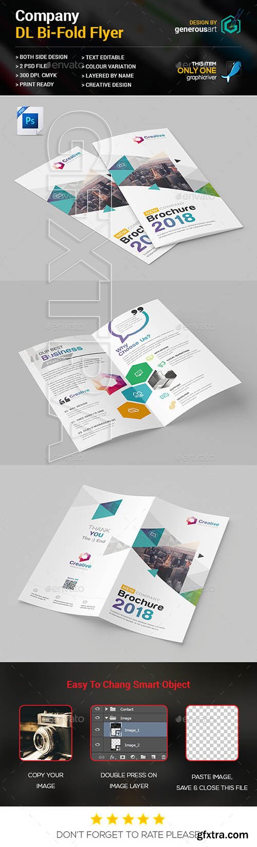 GraphicRiver - DL Bi-Fold Brochure 20695283