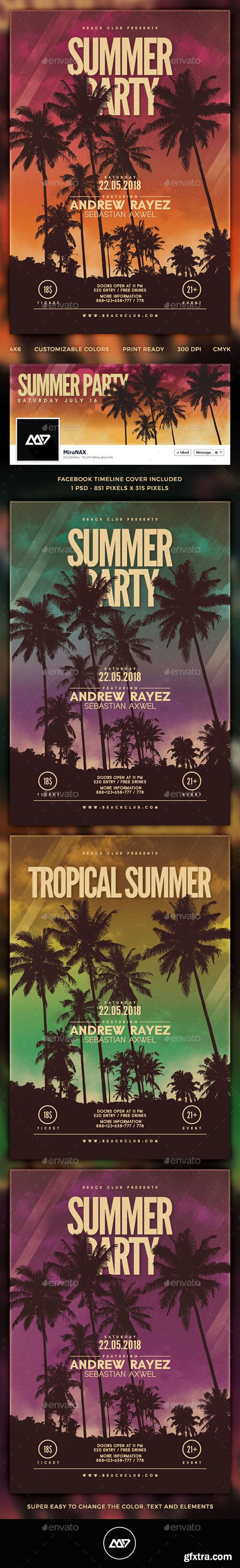 GR - Summer Flyer Template 11514126