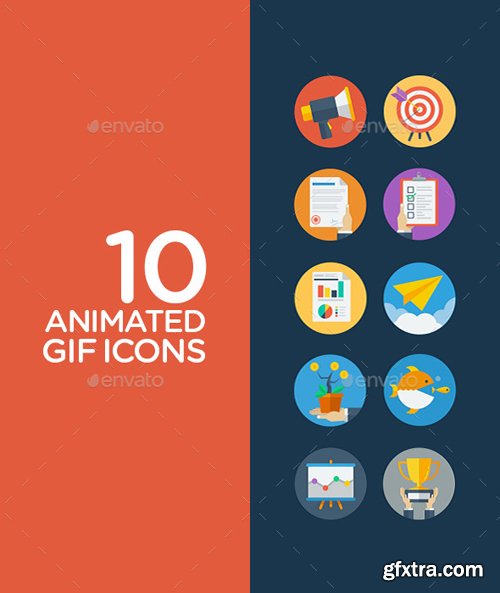 GR - Flat Animated Icons 20624850