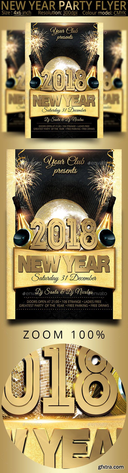 GR - New Year Party Flyer 20773766