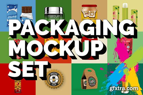 CreativeMarket - Packaging Mockups Bundle All Shop 1935175