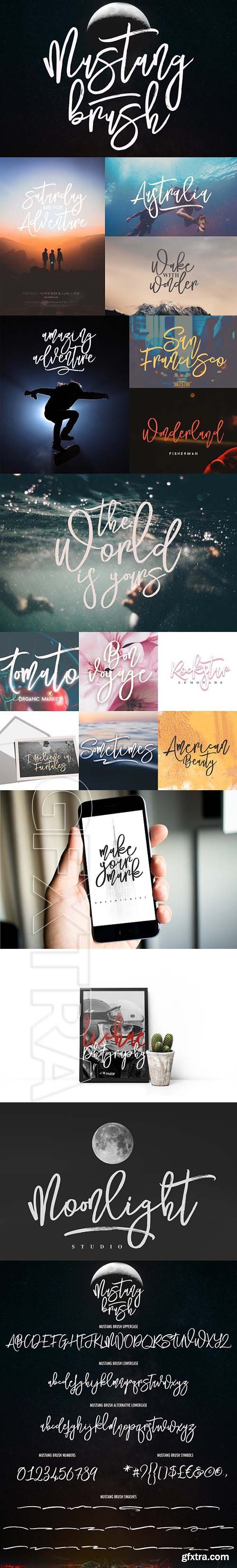 CreativeMarket - Mustang Brush Script 1931974