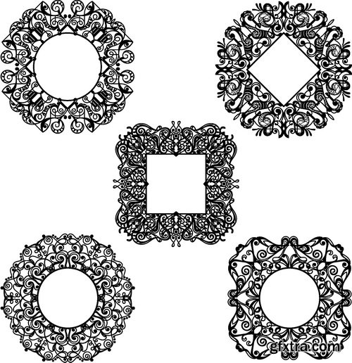 Vectors - Ornamental Design Elements 6