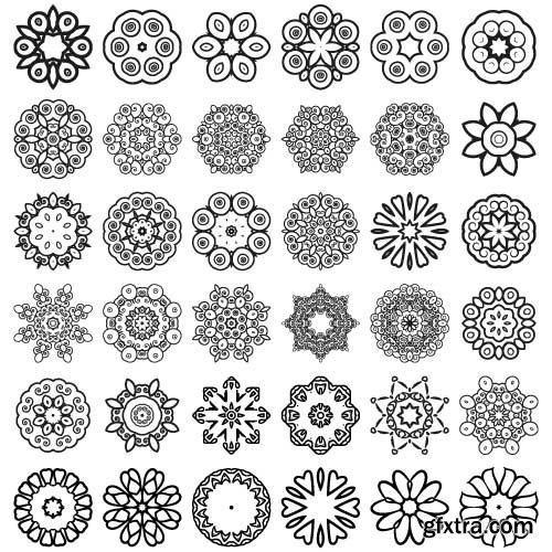 Vectors - Ornamental Design Elements 6