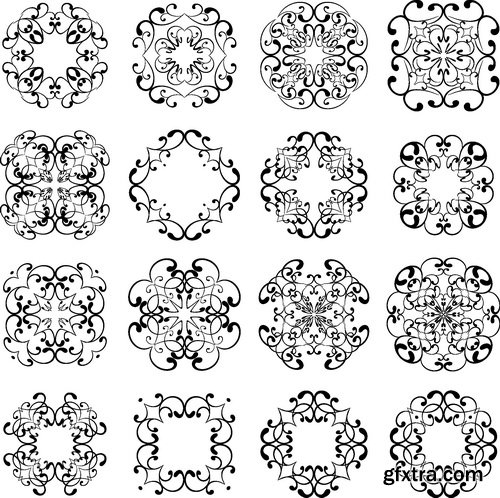 Vectors - Ornamental Design Elements 6