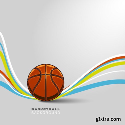 Vectors - Creative Basketball Backgrounds 7