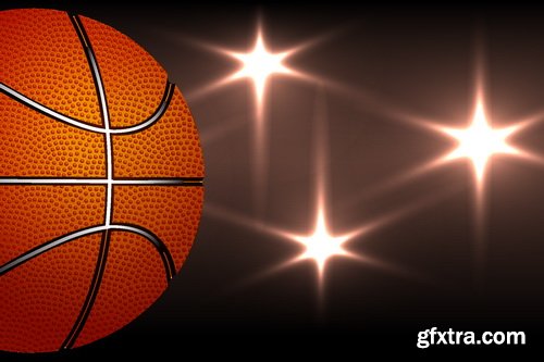 Vectors - Creative Basketball Backgrounds 7