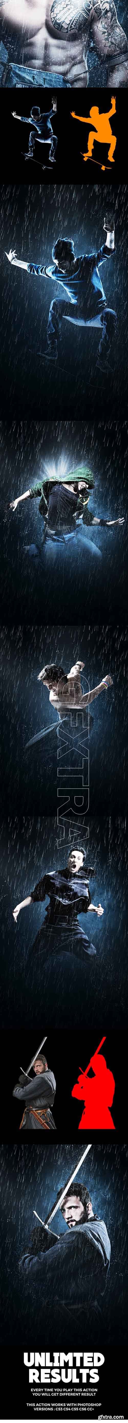 GraphicRiver - Rain 2 Photoshop Action 20708323