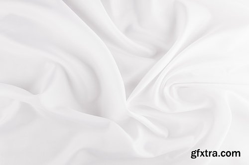 Photos - White Silk Textures