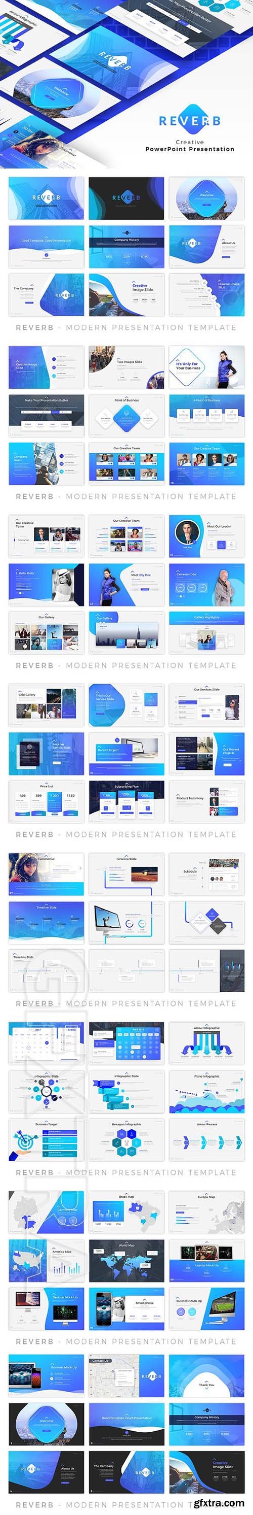 CreativeMarket - Reverb - Business Presentation 1935810