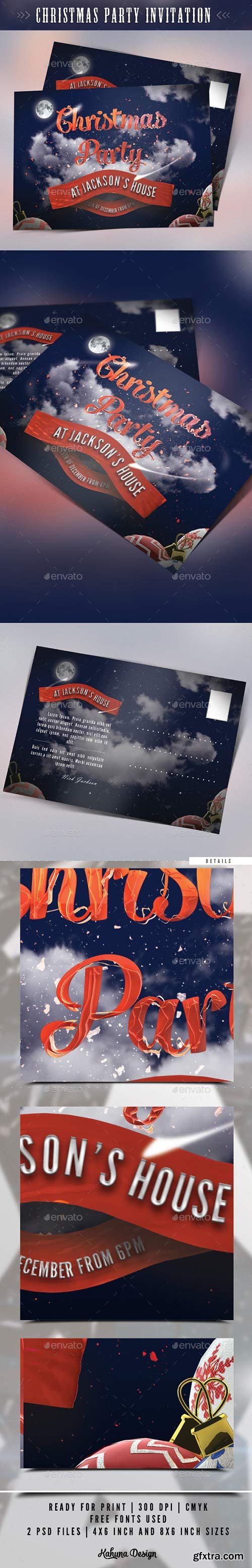 Graphicriver - Christmas Party Invitation 9329039