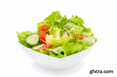 Salad ingredients fruit vegetables 25 HQ Jpeg