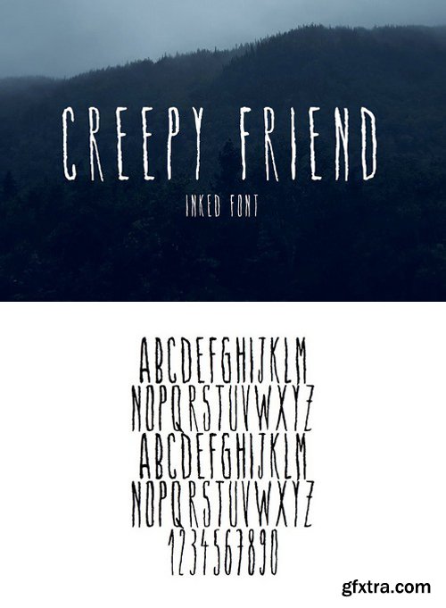 CM - Creepy Friend Font 1871907