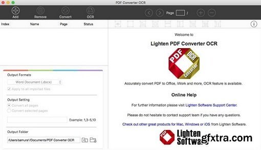 Lighten Software PDF Converter OCR 5.1.2 (macOS)