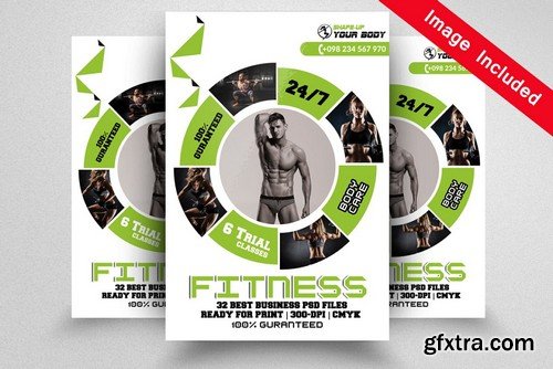 CM - Fitness Training Flyer Templates 1587745