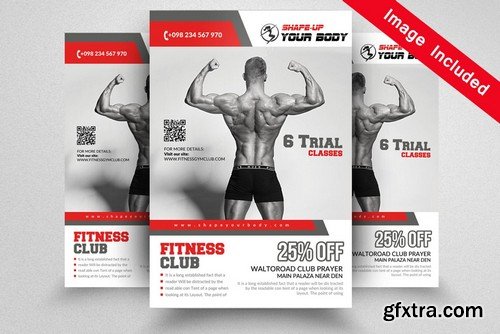 CM - Fitness Gym Flyer Templates 1576836