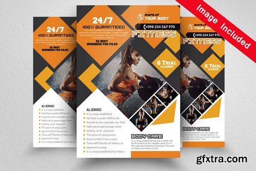 CM - Fitness Training Flyer Templates 1586958