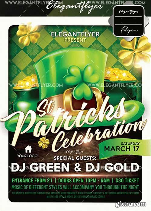 St. Patricks Celebration V11 2017 Flyer Template