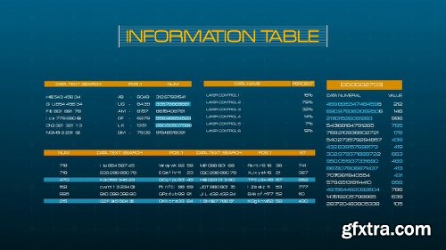 Videohive HUD Infographic Bundle 20484370