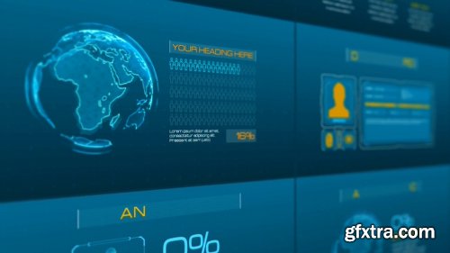 Videohive HUD Infographic Bundle 20484370