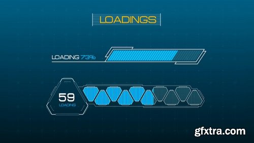 Videohive HUD Infographic Bundle 20484370