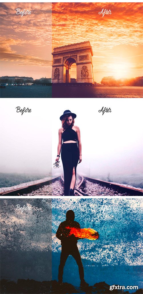 CM - 20 Photoshop Actions 1923407