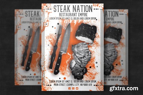 Restaurant Flyer Template