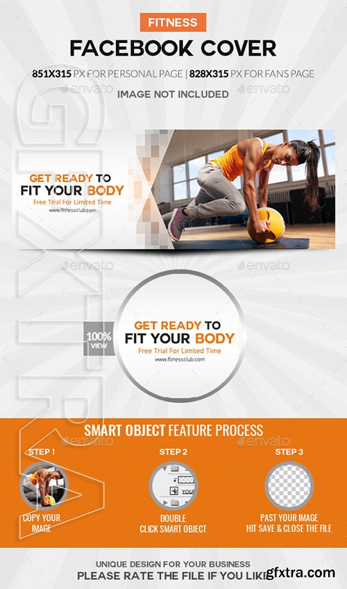 GraphicRiver - Fitness Facebook Timeline Cover 20728752