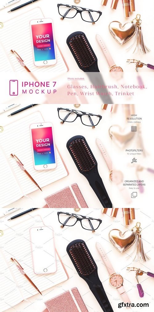 CM - Cosmetic and Beauty iPhone 7 Mockup 1929728