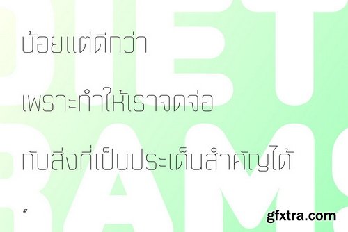 Moldr Thai Font Family