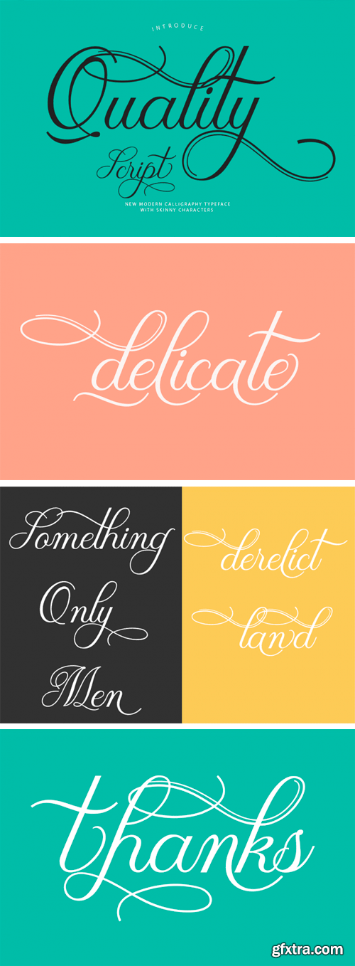 Quality Script Font