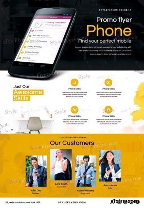 Promo Sale PSD Flyer Template