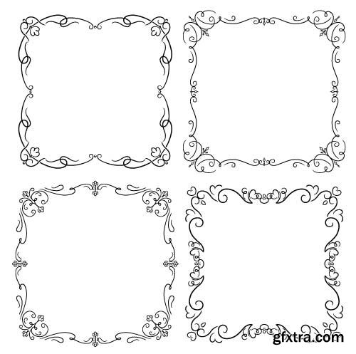 Vectors - Ornate Vintage Frames 47